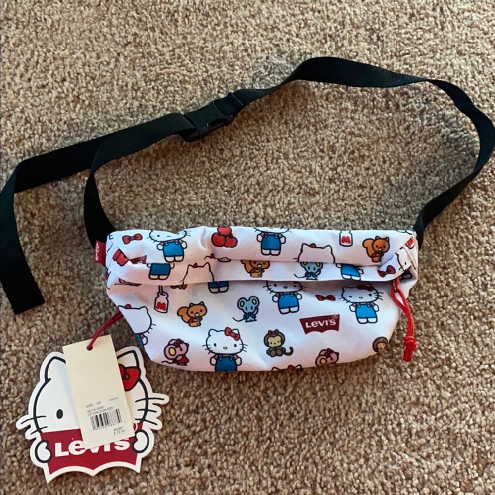 Levis x hello kitty fanny pack
